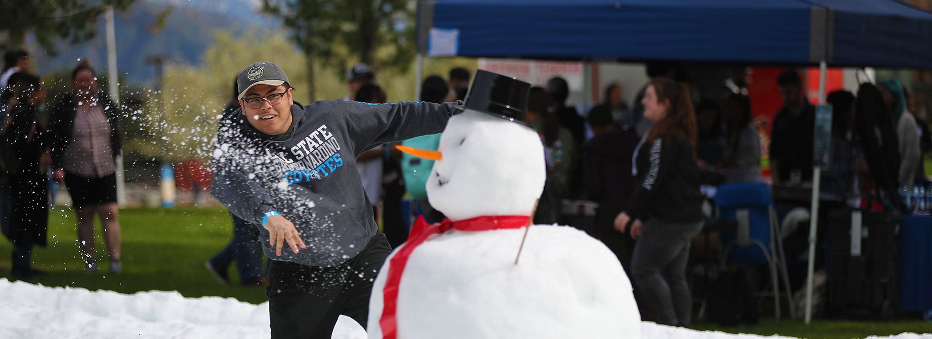 Annual Snow Day at CSUSB attracts students, faculty and staff | CSUSB News