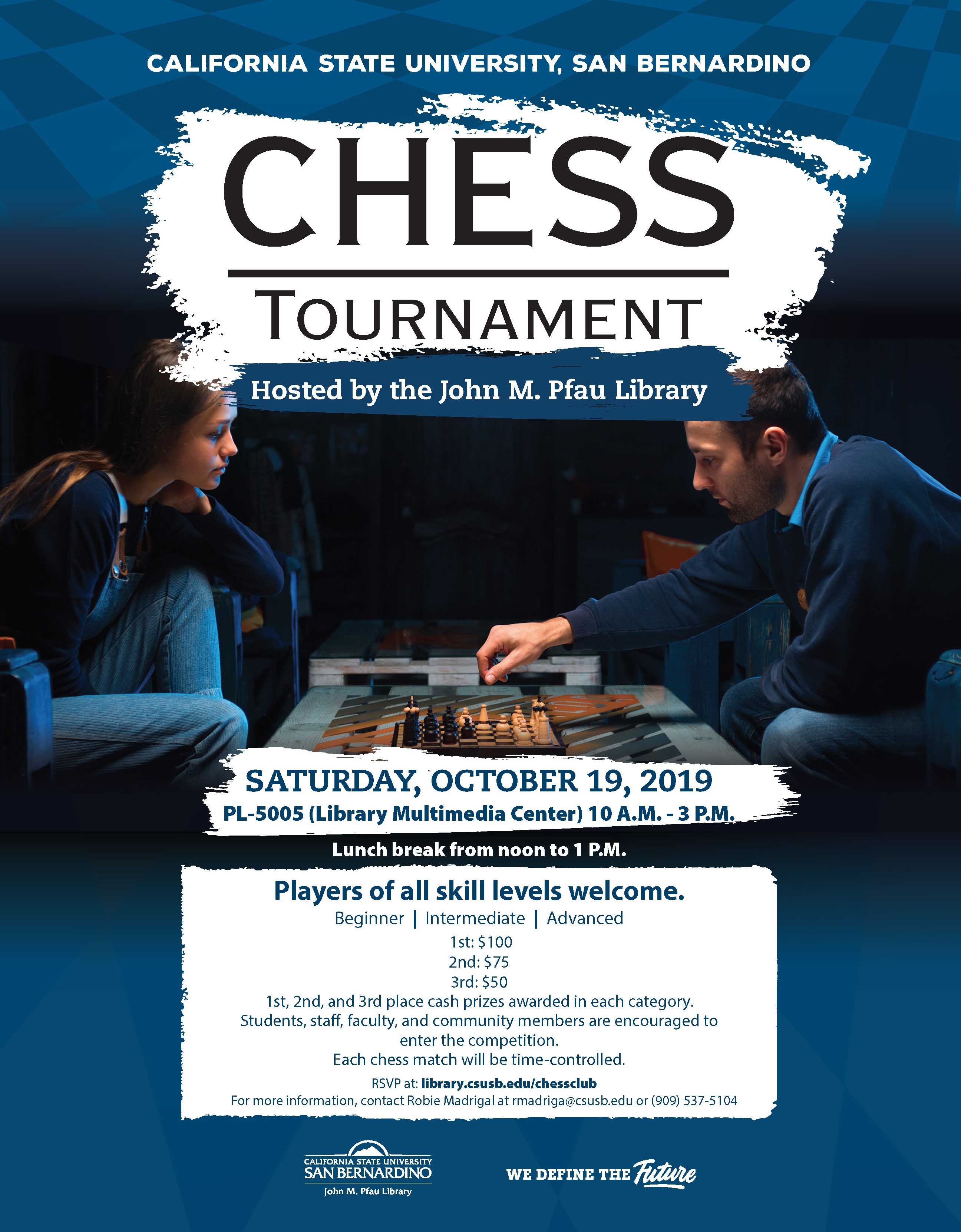 CSUSB Pfau Library hosts Chess Tournament 