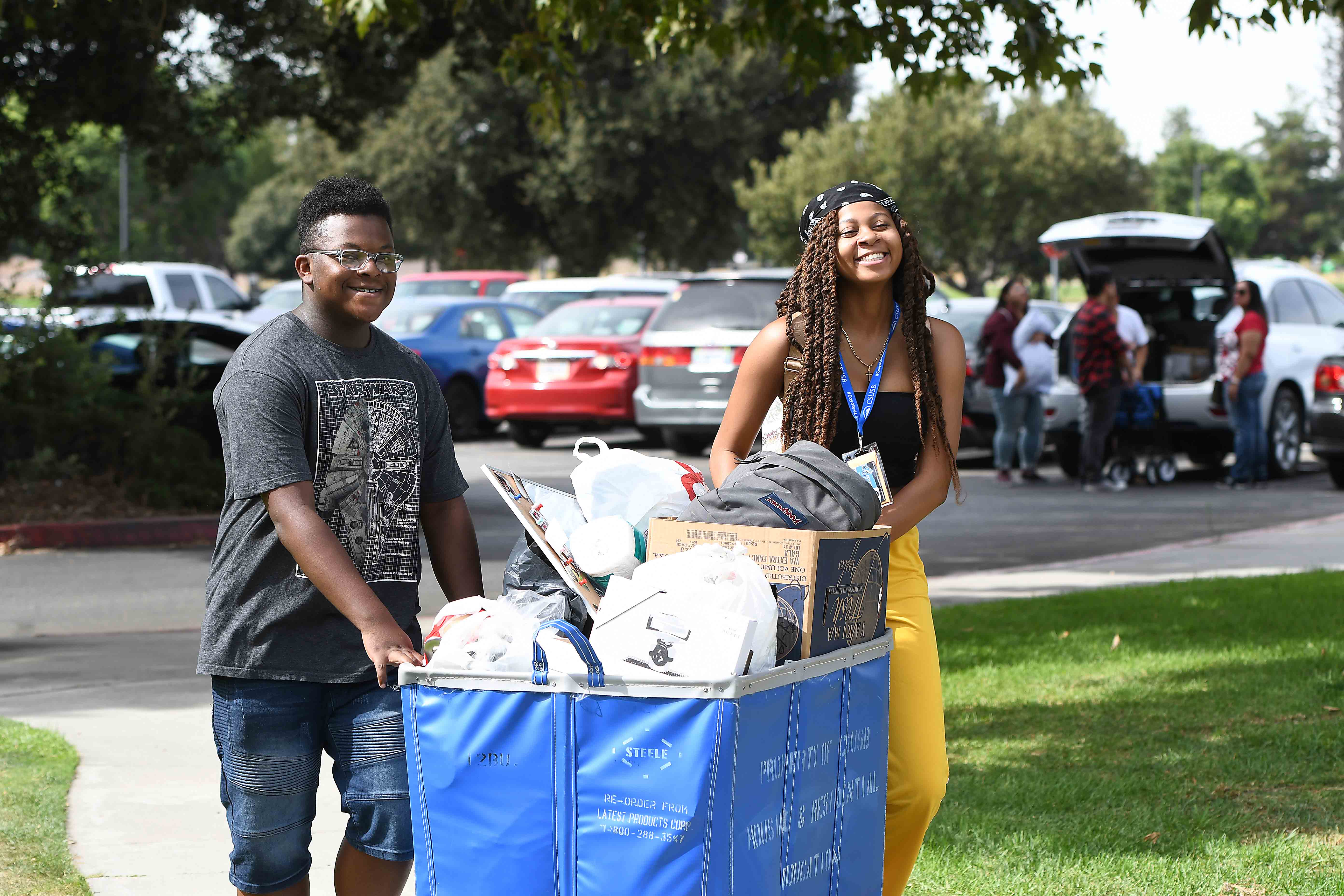 “Move-In Day” officially kicked off Welcome Week 2019 for students who will make the university’s residence halls and apartments their home for the year.  