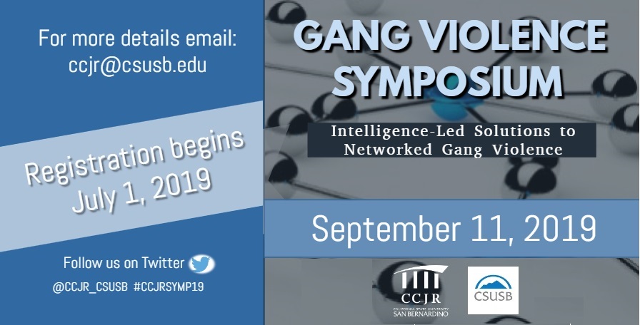 Gang violence focus of criminal justice symposium at CSUSB on Sept 11